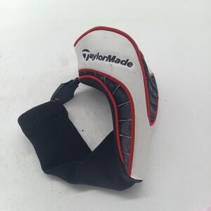 TaylorMade Golf Club Headcover White Black Red Fairway Wood Rescue M Series a15